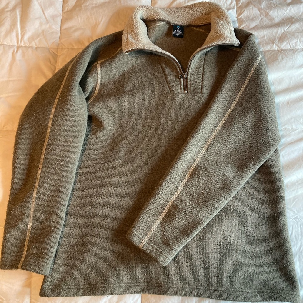 Kuhllarge men’s quarter zip